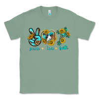 Sage peace love faith Classic Tee - texasbilliewilder