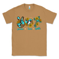 Peace Love Faith Classic Tee | Teevron