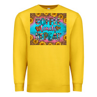 Lemon coffee teach repeat Premium Sweatshirt - HRA Design Shop