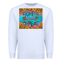 Coffee Teach Repeat Premium Sweatshirt | Teevron