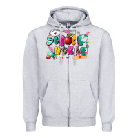 School Nurse Zipper Hoodie | Teevron