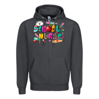 Smoke school nurse Zipper Hoodie - Zillion Design Studio