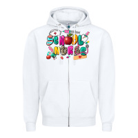 White school nurse Zipper Hoodie - Zillion Design Studio