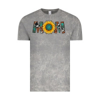 Cloud Rock sunflower mom Vintage Tee - Artiststas