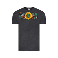 Vintage Black sunflower mom Vintage Tee - Artiststas