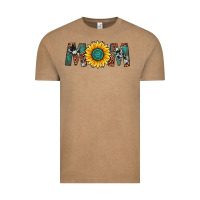 Vintage Coffee sunflower mom Vintage Tee - Artiststas