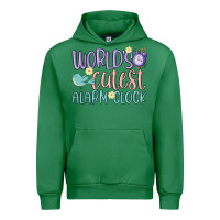 Emerald world's cutest alarm clock Urban Hoodie - MaliasSmallBusiness