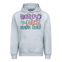 Heather Grey world's cutest alarm clock Urban Hoodie - MaliasSmallBusiness