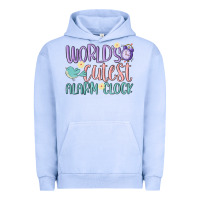 Pigment Grape Ice world's cutest alarm clock Urban Hoodie - MaliasSmallBusiness