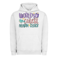 Pigment Lunar Rock world's cutest alarm clock Urban Hoodie - MaliasSmallBusiness