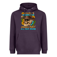 Plum somewhere where the summer lasted all year 'round Heavyweight Hoodie - HRA Design Shop