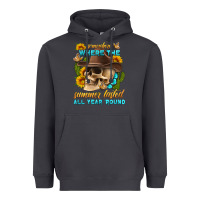 Smoke somewhere where the summer lasted all year 'round Heavyweight Hoodie - HRA Design Shop