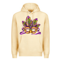 Pina Colada mardi gras carnival mask Premium Hoodie - Jasminsmagicworld