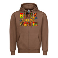 Chestnut black social worker Zipper Hoodie - texasbilliewilder