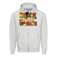 Dove Grey black social worker Zipper Hoodie - texasbilliewilder