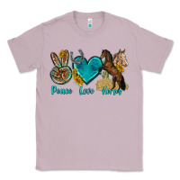 Lilac peace love horses tbw Classic Tee - texasbilliewilder