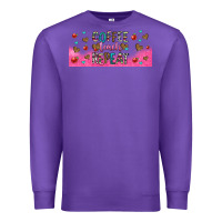 Purple coffee teach repeat teacher libbey glass Premium Sweatshirt - HRA Design Shop