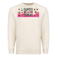 Sandshell coffee teach repeat teacher libbey glass Premium Sweatshirt - HRA Design Shop