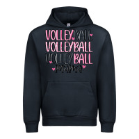 Navy volleyball mama Urban Hoodie - MaliasSmallBusiness