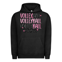 Pigment Black volleyball mama Urban Hoodie - MaliasSmallBusiness