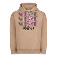 Pigment Burro volleyball mama Urban Hoodie - MaliasSmallBusiness