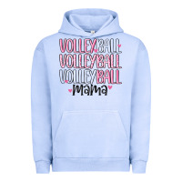 Pigment Grape Ice volleyball mama Urban Hoodie - MaliasSmallBusiness