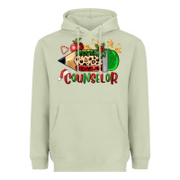 Matcha christmas counselor pencil Heavyweight Hoodie - FaDigitalArtStudio