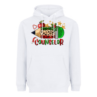 White christmas counselor pencil Heavyweight Hoodie - FaDigitalArtStudio