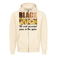 Sandshell black queen the most powerful piece in the game Zipper Hoodie - texasbilliewilder