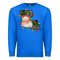 True Royal Louisiana map christmas santa Premium Sweatshirt - FaDigitalArtStudio