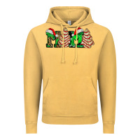 Vintage Mustard mama with christmas tree cake ado Vintage Hoodie - AdoDesignShop