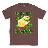 Chestnut Too Cute To Pinch Chick Classic Tee - RanaPortraitStore