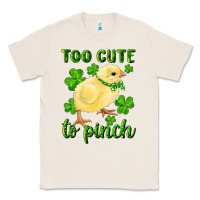 Natural Too Cute To Pinch Chick Classic Tee - RanaPortraitStore