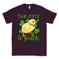 Plum Too Cute To Pinch Chick Classic Tee - RanaPortraitStore