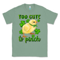 Sage Too Cute To Pinch Chick Classic Tee - RanaPortraitStore