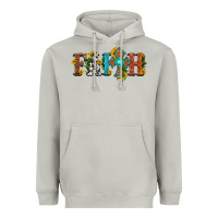 Moon Dust faith with cross and sunflower Heavyweight Hoodie - HRA Design Shop