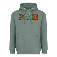 Sage faith with cross and sunflower Heavyweight Hoodie - HRA Design Shop