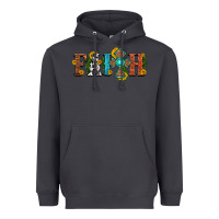Smoke faith with cross and sunflower Heavyweight Hoodie - HRA Design Shop