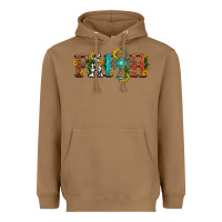 Toasted Coconut faith with cross and sunflower Heavyweight Hoodie - HRA Design Shop