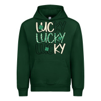 Forest Green lucky Urban Hoodie - MaliasSmallBusiness