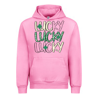 Fuchsia Pink lucky Urban Hoodie - MaliasSmallBusiness