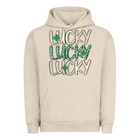Pigment French Oak lucky Urban Hoodie - MaliasSmallBusiness