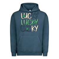 Pigment Midnight Navy lucky Urban Hoodie - MaliasSmallBusiness