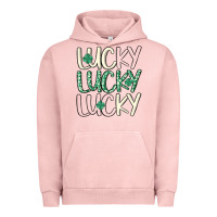Pigment Salmon lucky Urban Hoodie - MaliasSmallBusiness