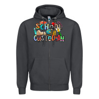 Smoke school custodian Zipper Hoodie - Zillion Design Studio