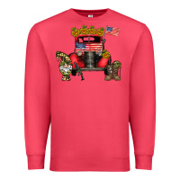 Cardinal america soldier truck Premium Sweatshirt - CowhideDigitalArt