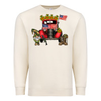 Sandshell america soldier truck Premium Sweatshirt - CowhideDigitalArt