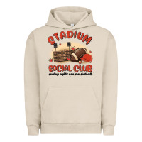 Pigment French Oak stadium social club football Urban Hoodie - MaliasSmallBusiness