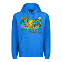 True Royal with god all things are possible summer Premium Hoodie - AdoDesignShop