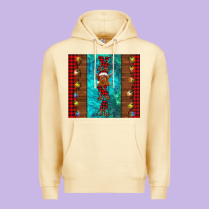 Nana Highland Cow Christmas Premium Hoodie Designed By Barkaloodesign